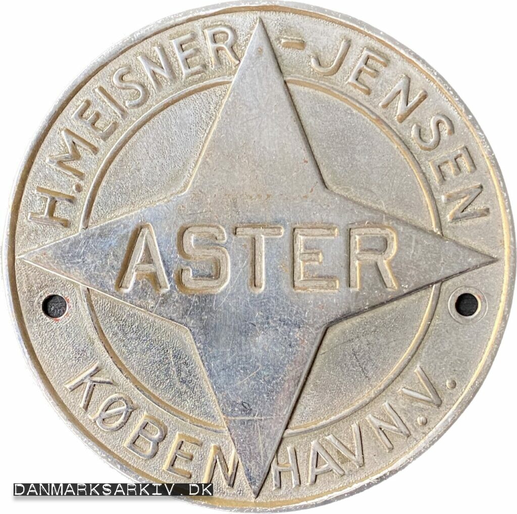 Aster - H. Meisner-Jensen - København V. Emblem