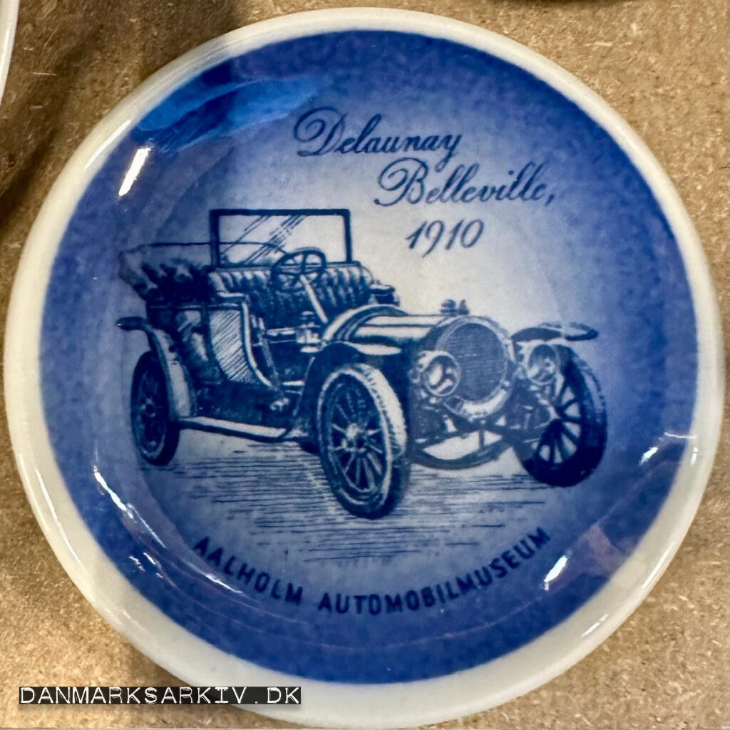 Delaunay Belleville 1910 - Aalholm Automobilmuseum - Platte